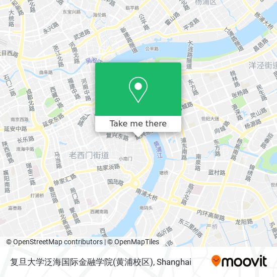 复旦大学泛海国际金融学院(黄浦校区) map