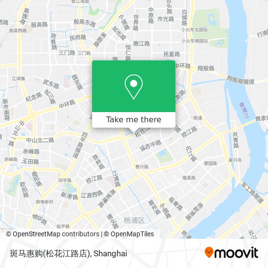 斑马惠购(松花江路店) map