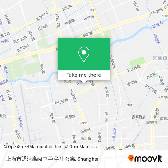 上海市通河高级中学-学生公寓 map