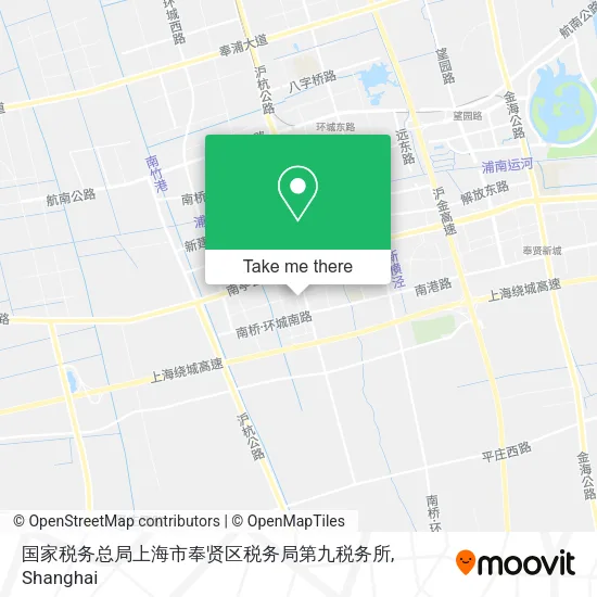 国家税务总局上海市奉贤区税务局第九税务所 map