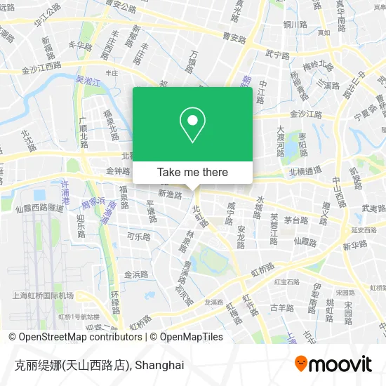 克丽缇娜(天山西路店) map