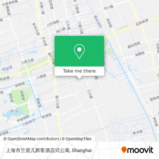 上海市兰居儿辉客酒店式公寓 map