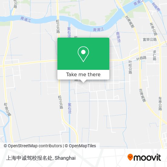 上海申诚驾校报名处 map