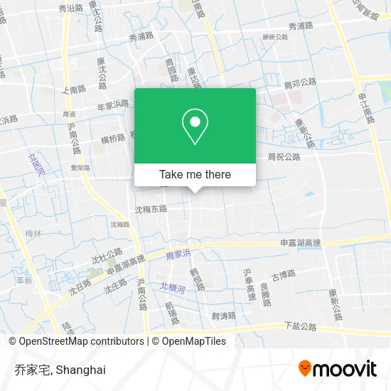乔家宅 map