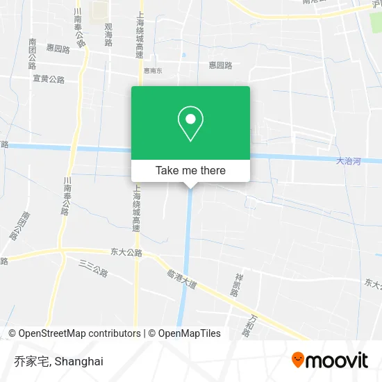 乔家宅 map