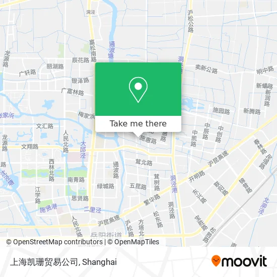 上海凯珊贸易公司 map