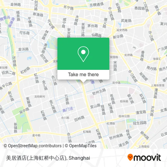 美居酒店(上海虹桥中心店) map