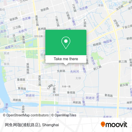网鱼网咖(浦航路店) map