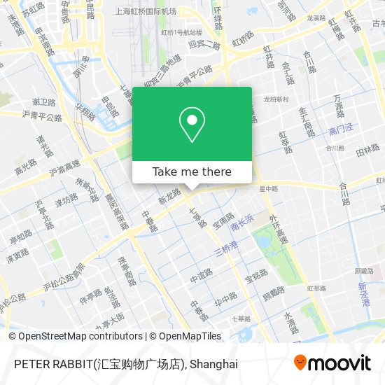 PETER RABBIT(汇宝购物广场店) map