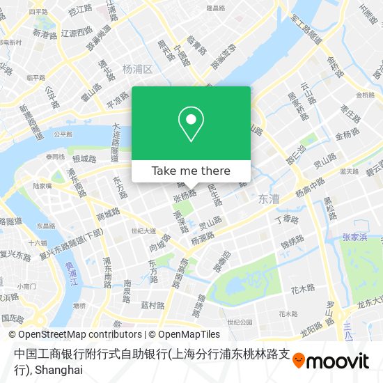 中国工商银行附行式自助银行(上海分行浦东桃林路支行) map