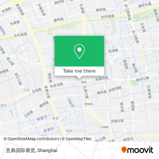 意典国际展览 map
