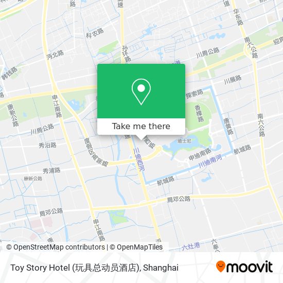 Toy Story Hotel (玩具总动员酒店) map