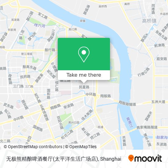 无极熊精酿啤酒餐厅(太平洋生活广场店) map