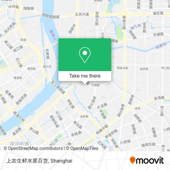 上农生鲜水果百货 map