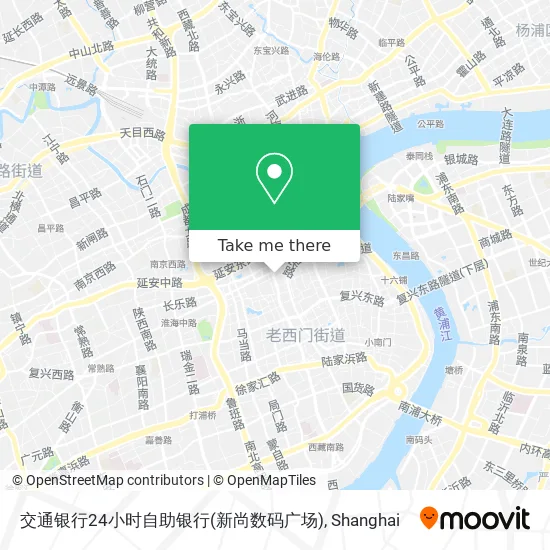 交通银行24小时自助银行(新尚数码广场) map