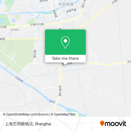 上海艺明眼镜店 map