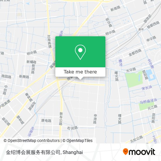 金绍博会展服务有限公司 map