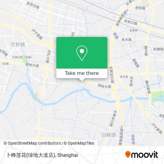 卜蜂莲花(绿地大道店) map