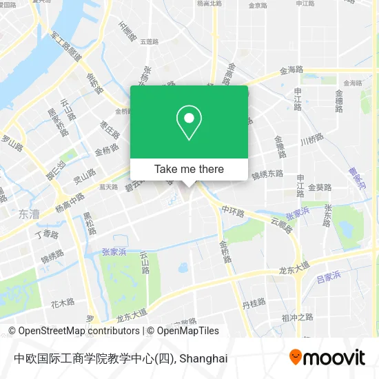 中欧国际工商学院教学中心(四) map