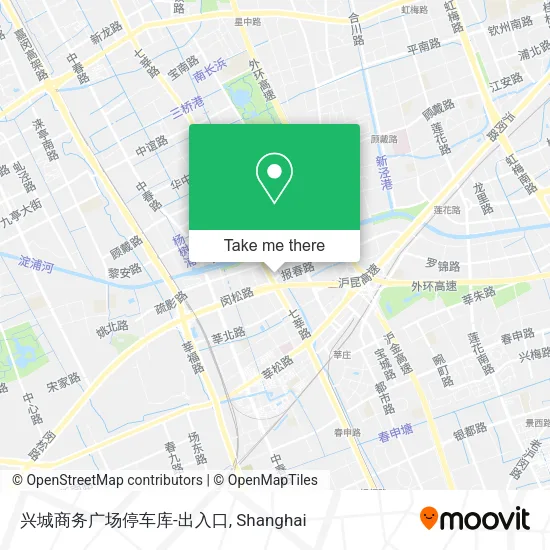 兴城商务广场停车库-出入口 map