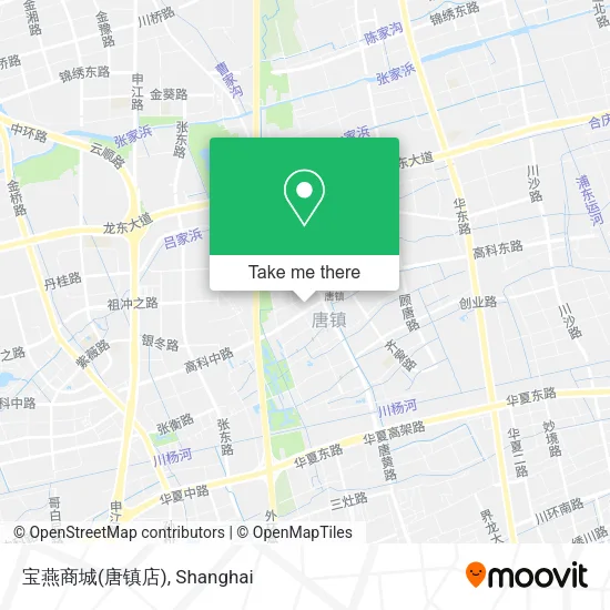 宝燕商城(唐镇店) map
