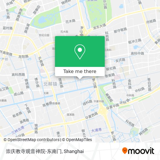 崇庆教寺观音禅院-东南门 map