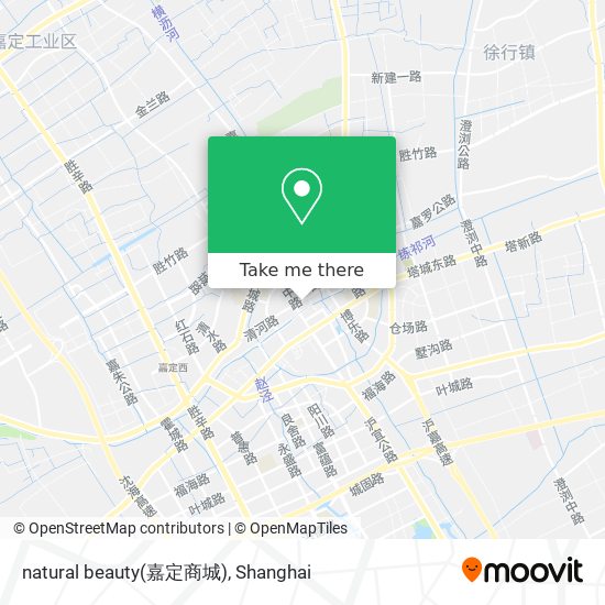 natural beauty(嘉定商城) map