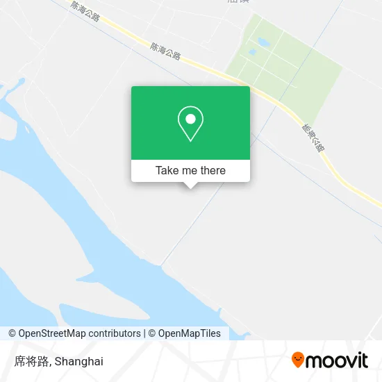 席将路 map