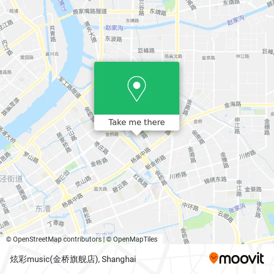炫彩music(金桥旗舰店) map