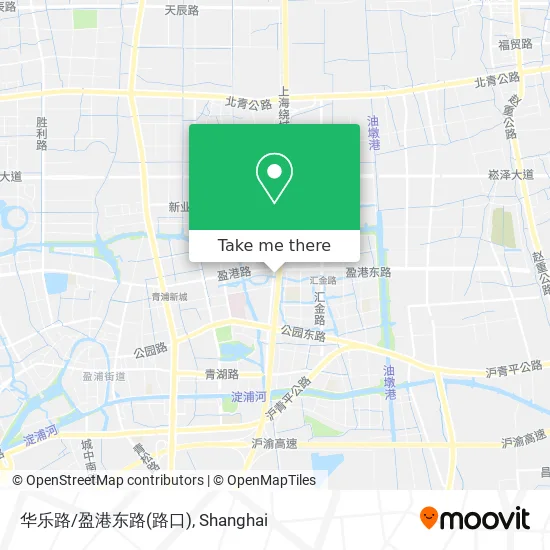 华乐路/盈港东路(路口) map