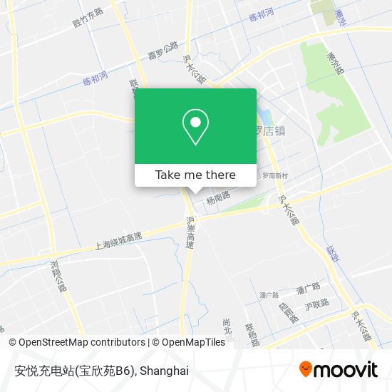 安悦充电站(宝欣苑B6) map