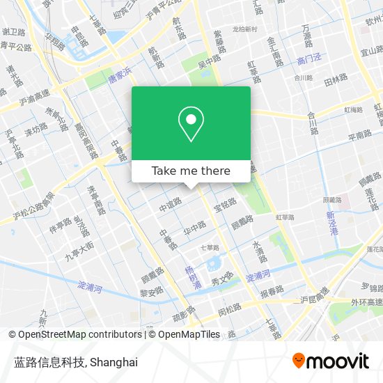 蓝路信息科技 map
