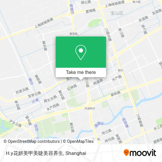 H.y花妍美甲美睫美容养生 map