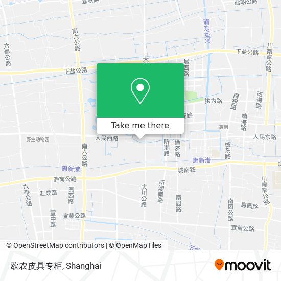 欧农皮具专柜 map