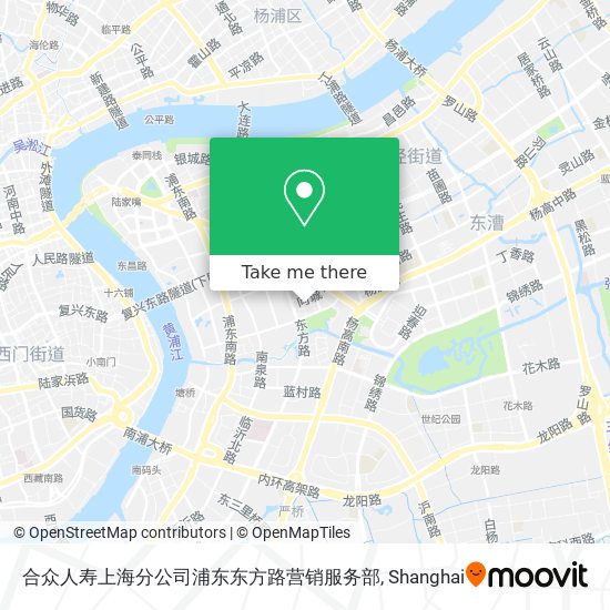 合众人寿上海分公司浦东东方路营销服务部 map