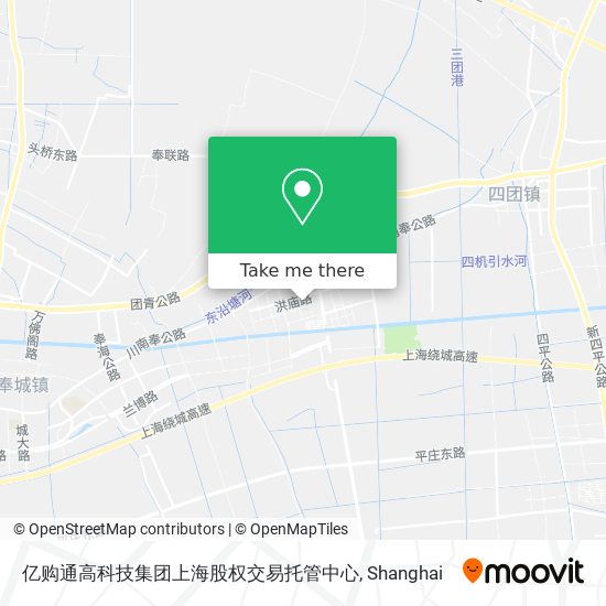 亿购通高科技集团上海股权交易托管中心 map