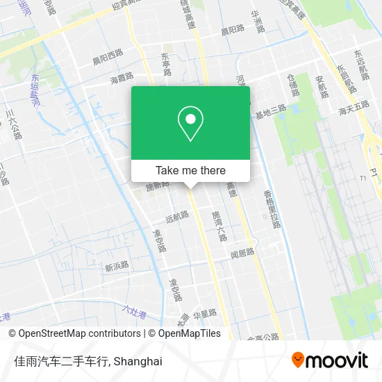 佳雨汽车二手车行 map