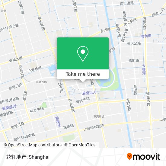 花轩地产 map