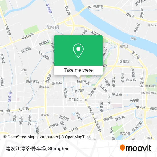 建发江湾萃-停车场 map