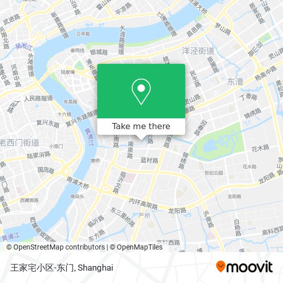 王家宅小区-东门 map