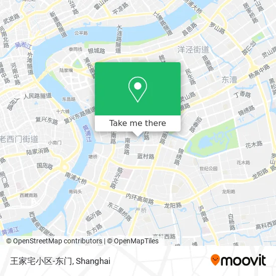 王家宅小区-东门 map