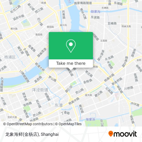 龙象海鲜(金杨店) map