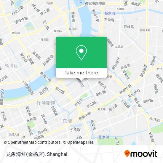 龙象海鲜(金杨店) map
