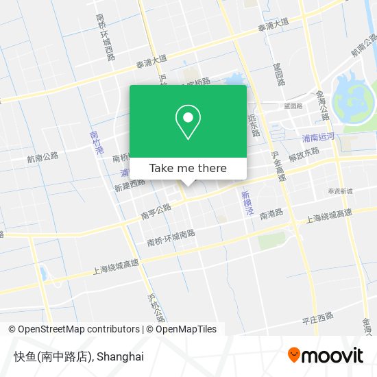 快鱼(南中路店) map