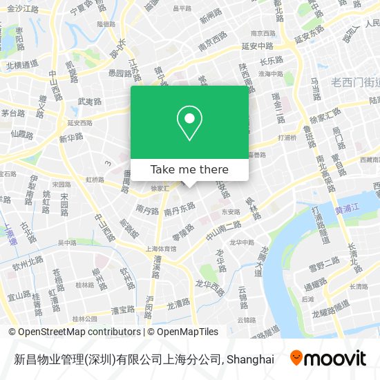新昌物业管理(深圳)有限公司上海分公司 map