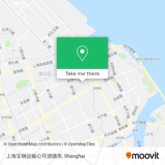上海宝钢运输公司泗塘库 map