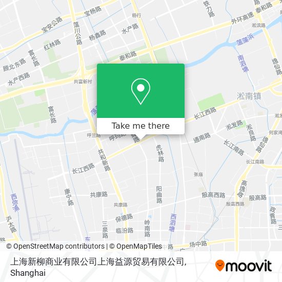 上海新柳商业有限公司上海益源贸易有限公司 map