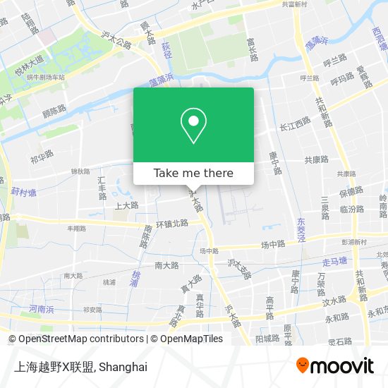 上海越野X联盟 map