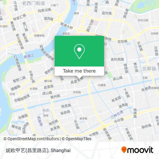 妮欧甲艺(昌里路店) map