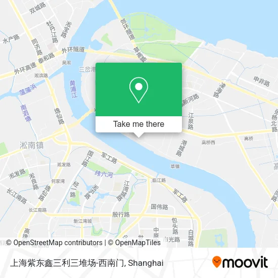 上海紫东鑫三利三堆场-西南门 map